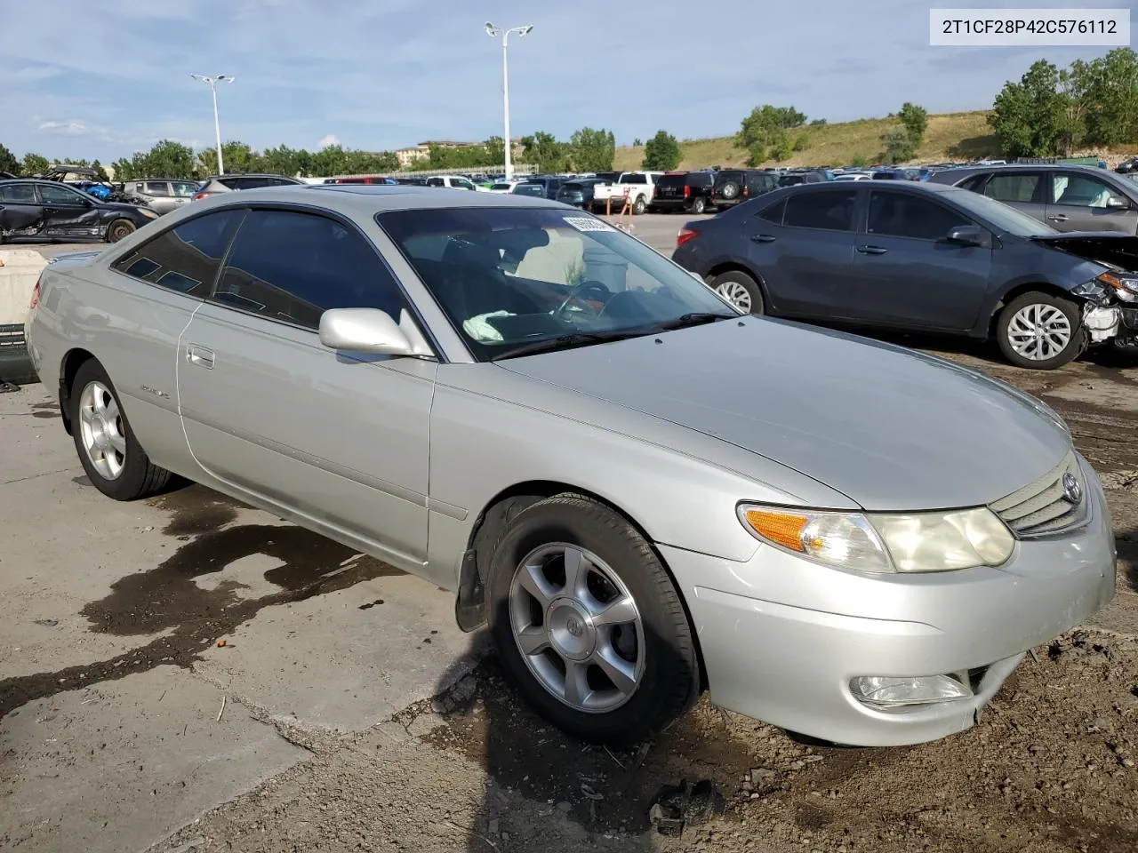 2002 Toyota Camry Solara Se VIN: 2T1CF28P42C576112 Lot: 69608284