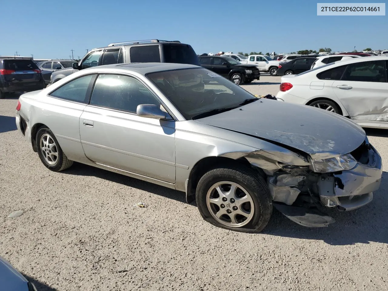 2002 Toyota Camry Solara Se VIN: 2T1CE22P62C014661 Lot: 73672544