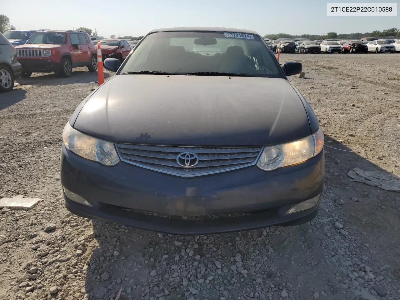 2T1CE22P22C010588 2002 Toyota Camry Solara Se