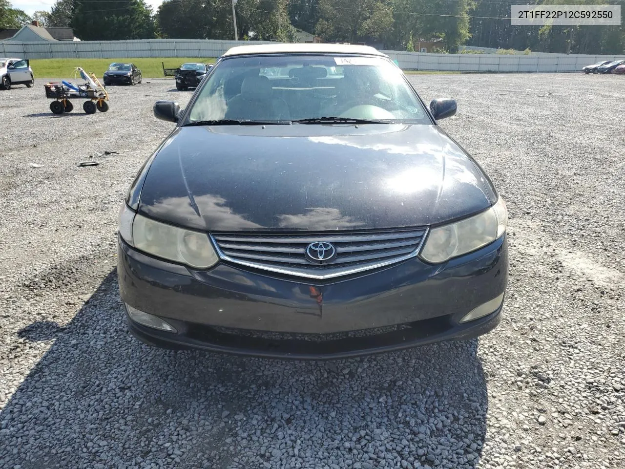 2002 Toyota Camry Solara Se VIN: 2T1FF22P12C592550 Lot: 74239934