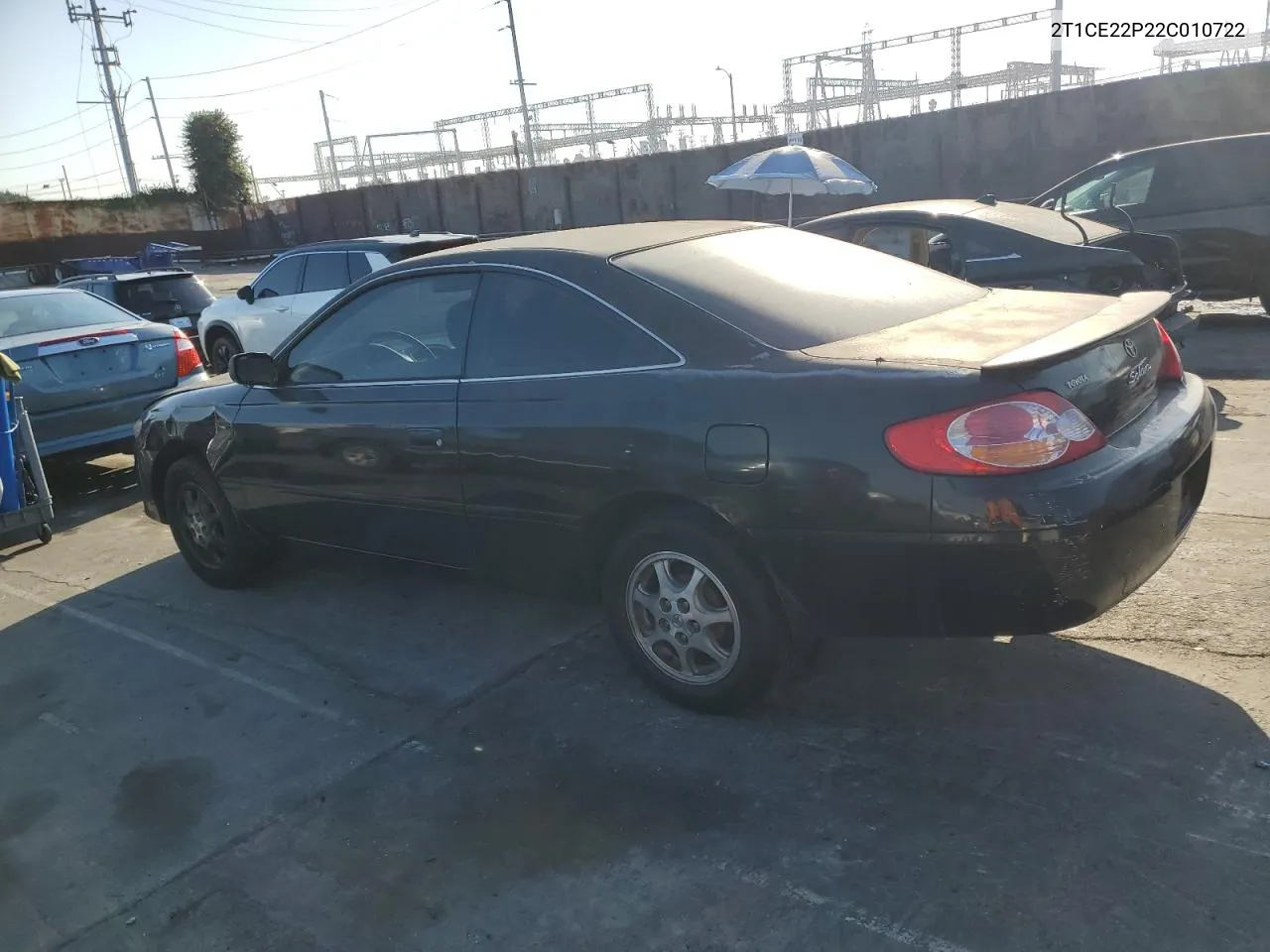 2T1CE22P22C010722 2002 Toyota Camry Solara Se