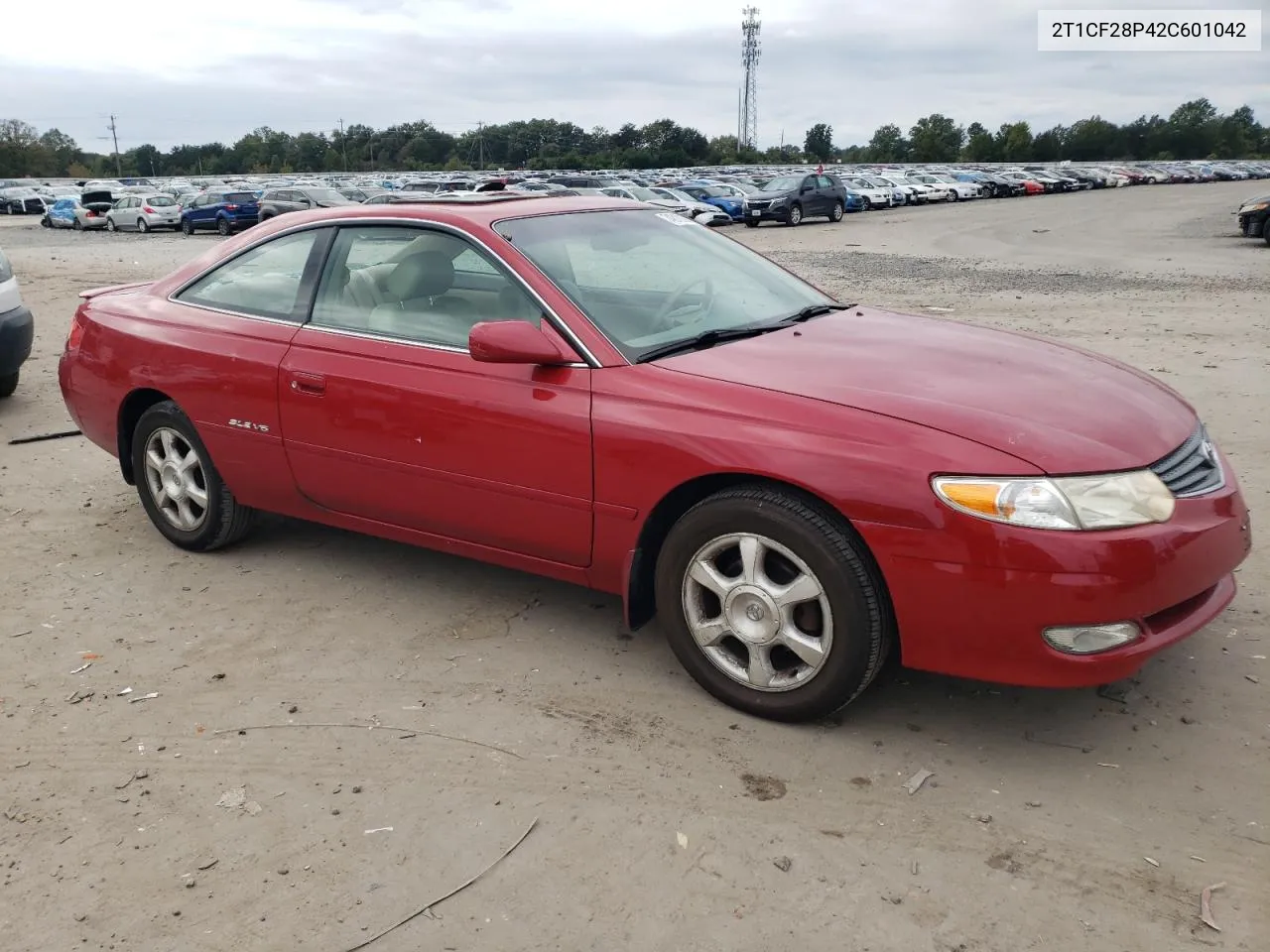 2002 Toyota Camry Solara Se VIN: 2T1CF28P42C601042 Lot: 74818624