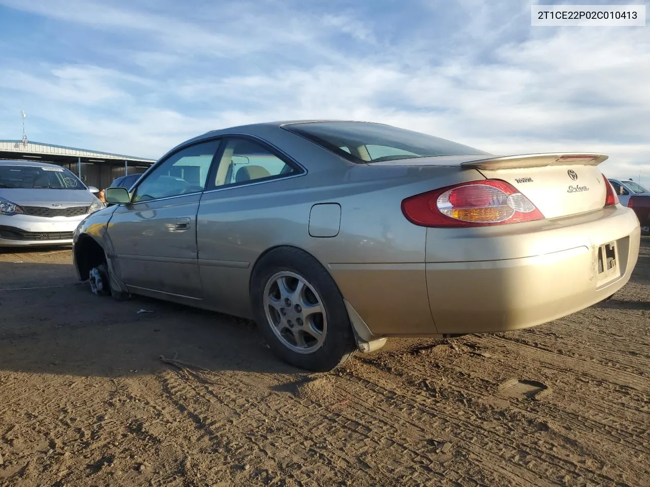 2002 Toyota Camry Solara Se VIN: 2T1CE22P02C010413 Lot: 78683774