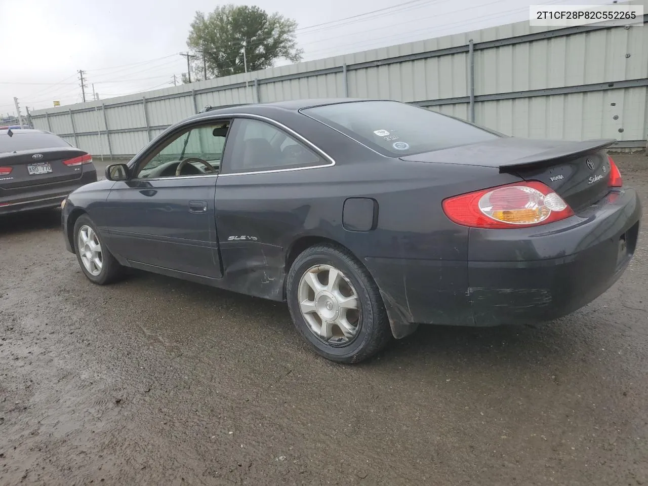 2002 Toyota Camry Solara Se VIN: 2T1CF28P82C552265 Lot: 79763224