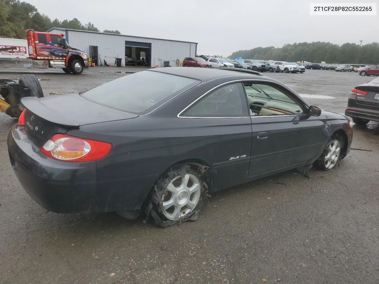 2002 Toyota Camry Solara Se VIN: 2T1CF28P82C552265 Lot: 79763224