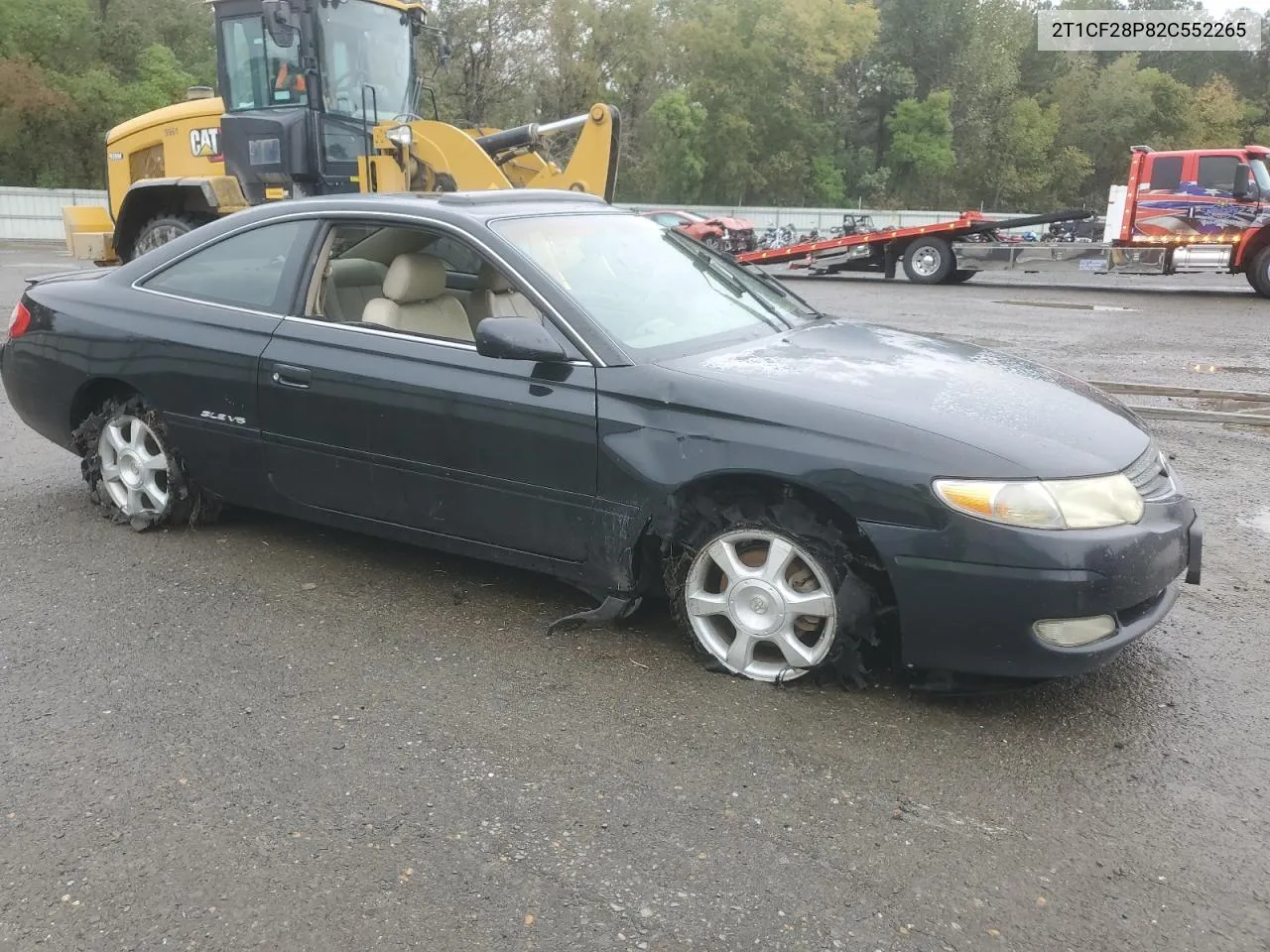 2002 Toyota Camry Solara Se VIN: 2T1CF28P82C552265 Lot: 79763224