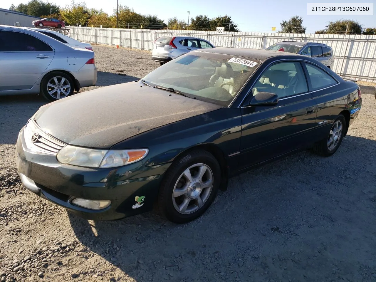 2T1CF28P13C607060 2003 Toyota Camry Solara Se