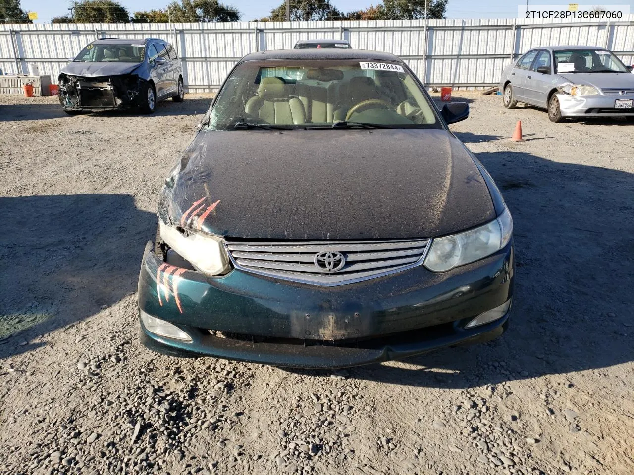 2003 Toyota Camry Solara Se VIN: 2T1CF28P13C607060 Lot: 73372844