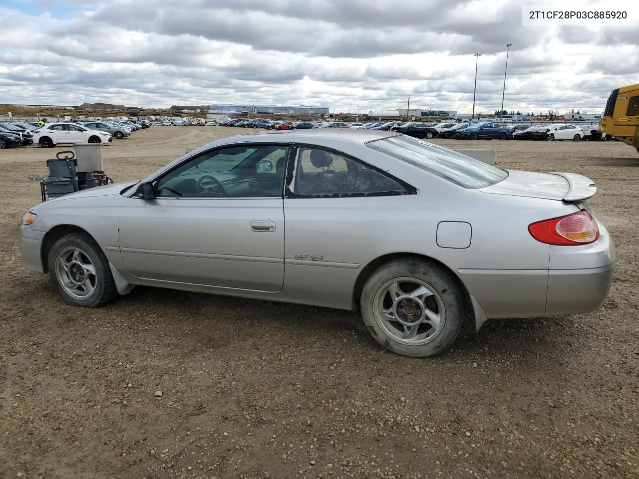 2003 Toyota Camry Solara Se VIN: 2T1CF28P03C885920 Lot: 74244814