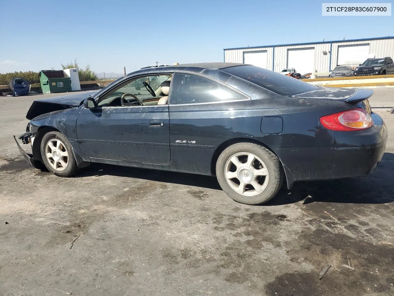 2003 Toyota Camry Solara Se VIN: 2T1CF28P83C607900 Lot: 74517154