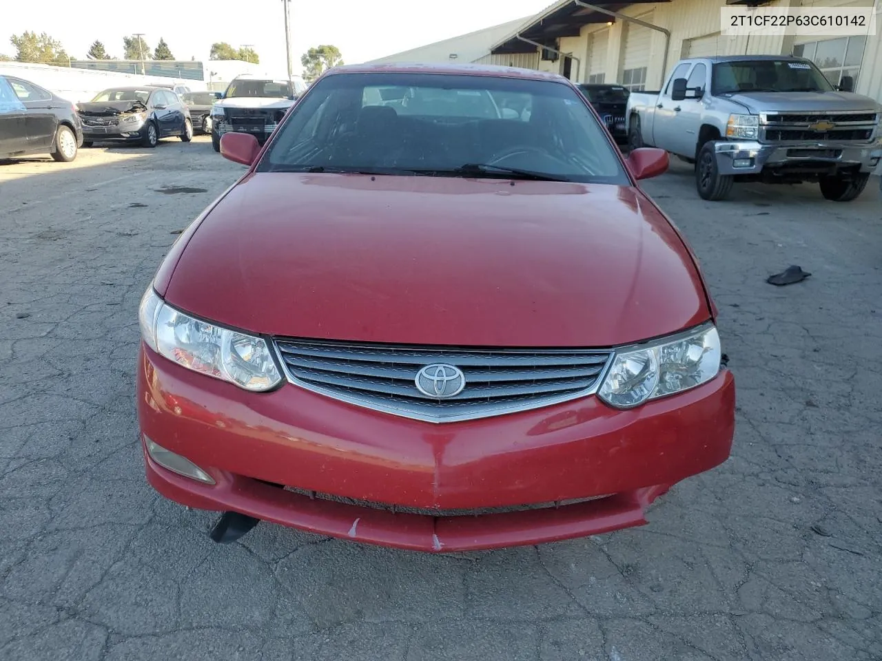 2003 Toyota Camry Solara Se VIN: 2T1CF22P63C610142 Lot: 74948484