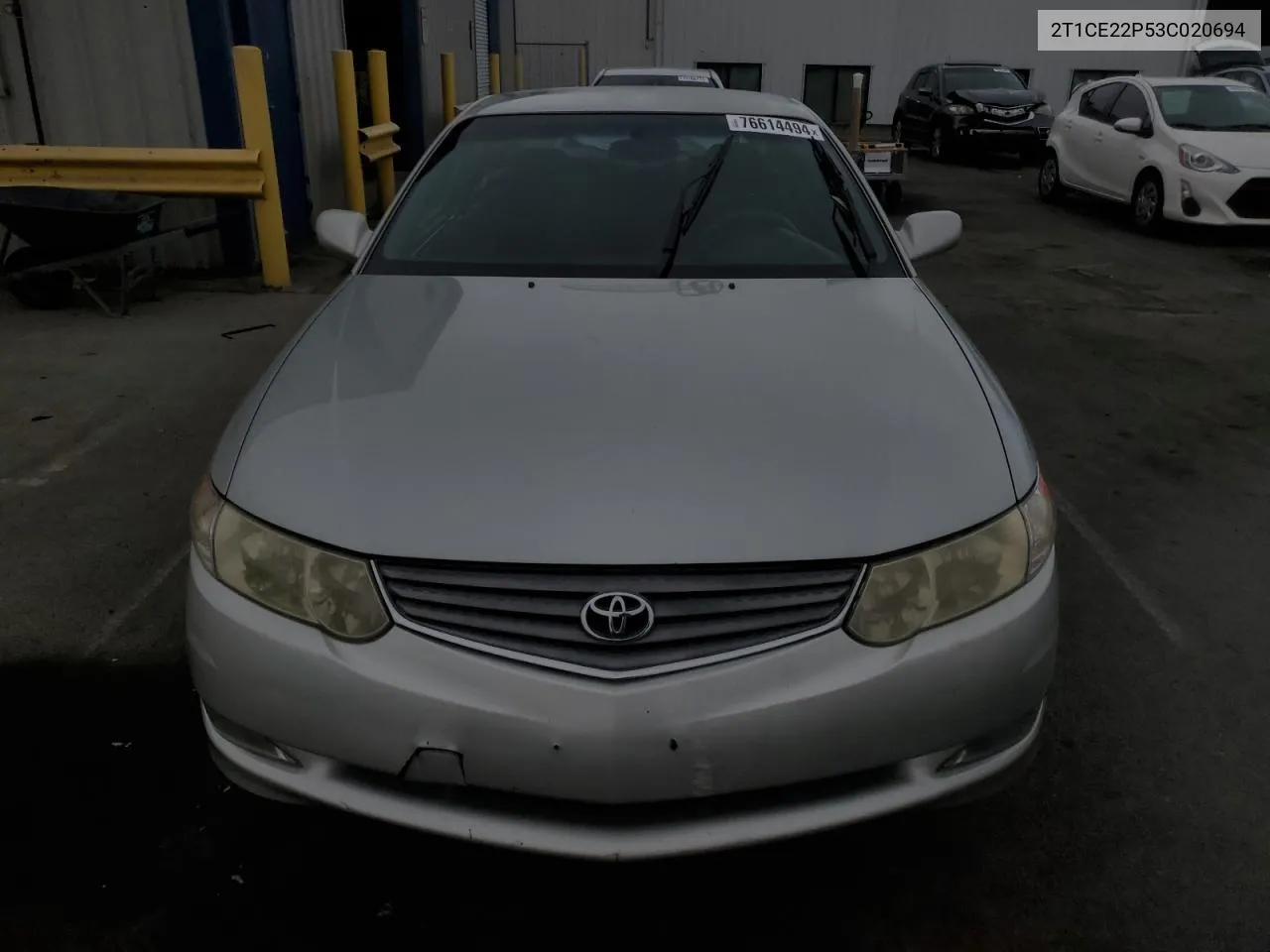 2003 Toyota Camry Solara Se VIN: 2T1CE22P53C020694 Lot: 76614494