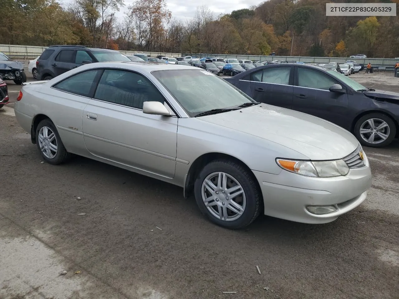 2T1CF22P83C605329 2003 Toyota Camry Solara Se