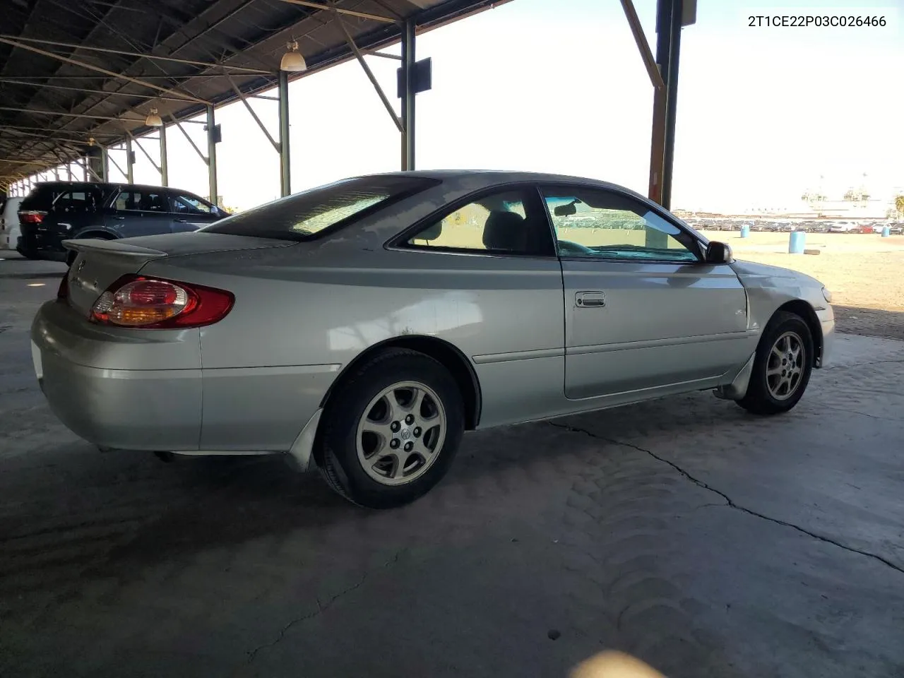 2003 Toyota Camry Solara Se VIN: 2T1CE22P03C026466 Lot: 77522794