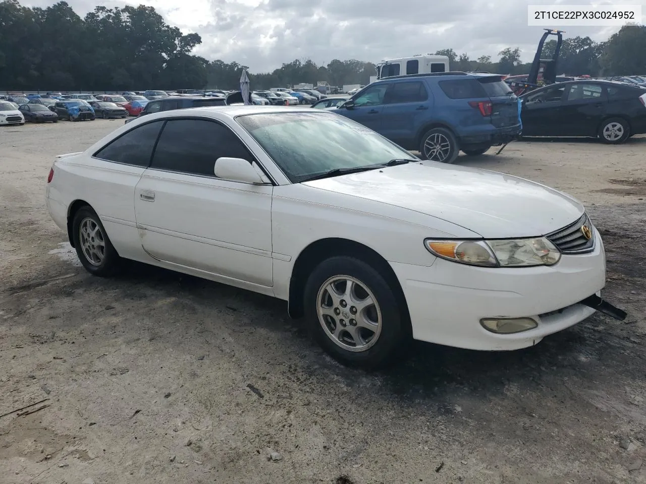 2003 Toyota Camry Solara Se VIN: 2T1CE22PX3C024952 Lot: 79448884