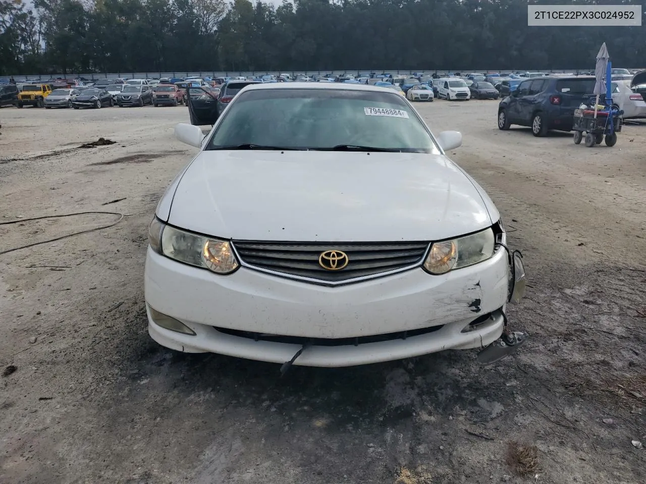 2003 Toyota Camry Solara Se VIN: 2T1CE22PX3C024952 Lot: 79448884