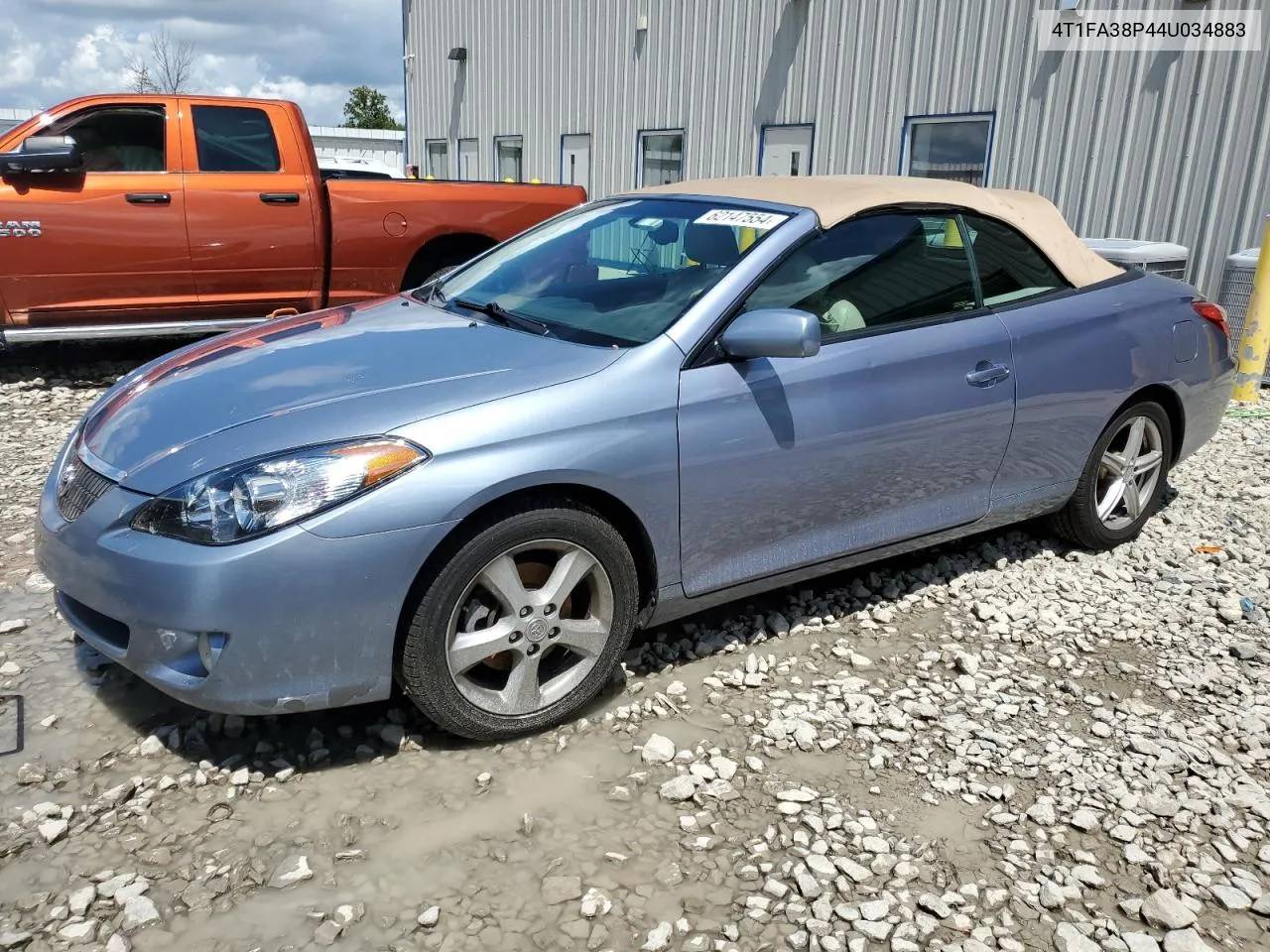 2004 Toyota Camry Solara Se VIN: 4T1FA38P44U034883 Lot: 62147554