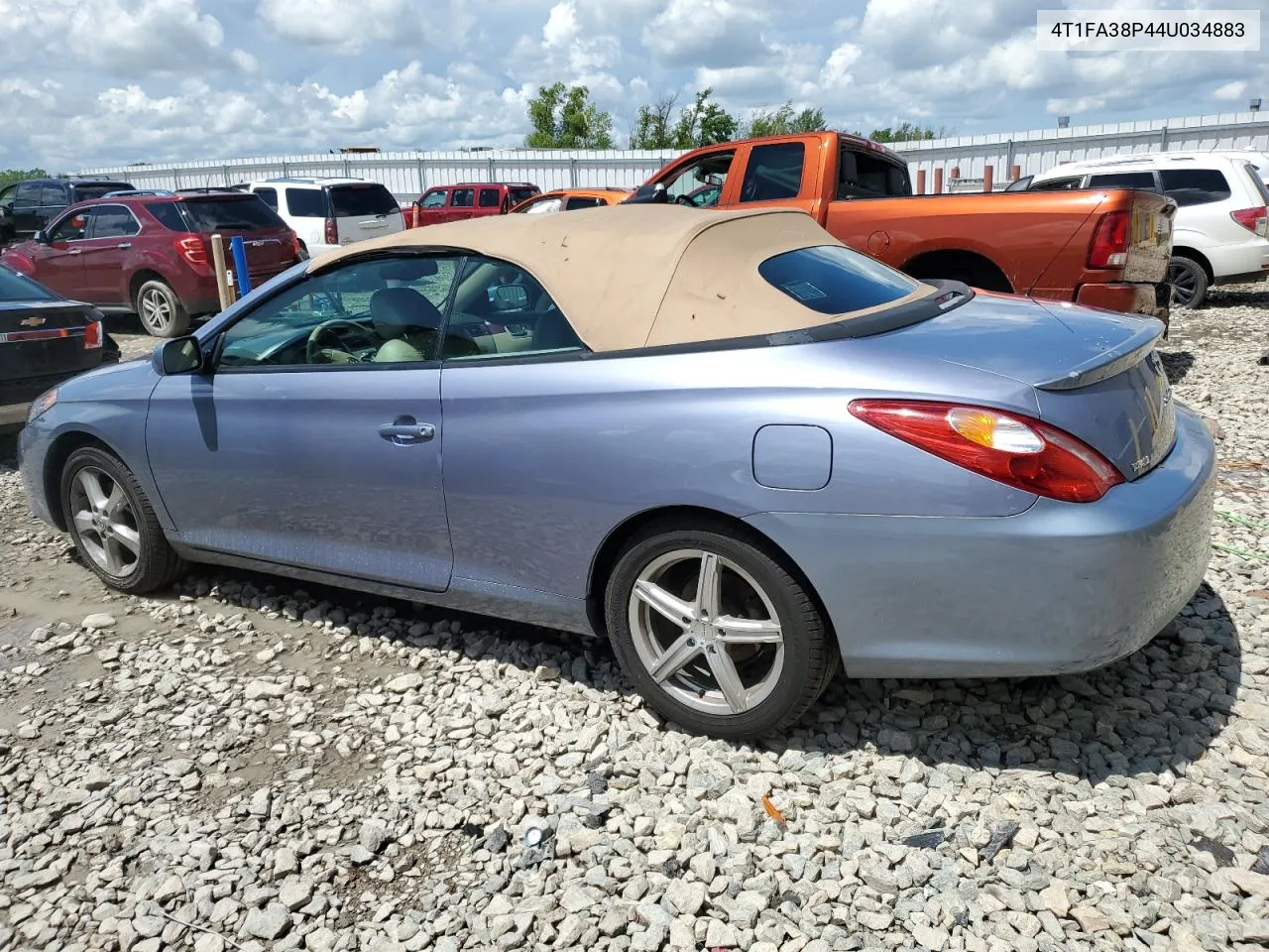 2004 Toyota Camry Solara Se VIN: 4T1FA38P44U034883 Lot: 62147554