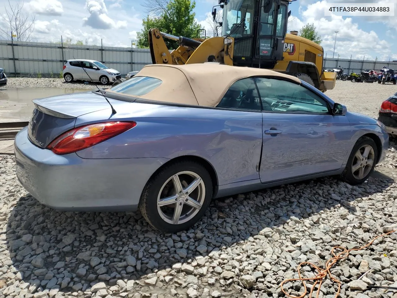 2004 Toyota Camry Solara Se VIN: 4T1FA38P44U034883 Lot: 62147554