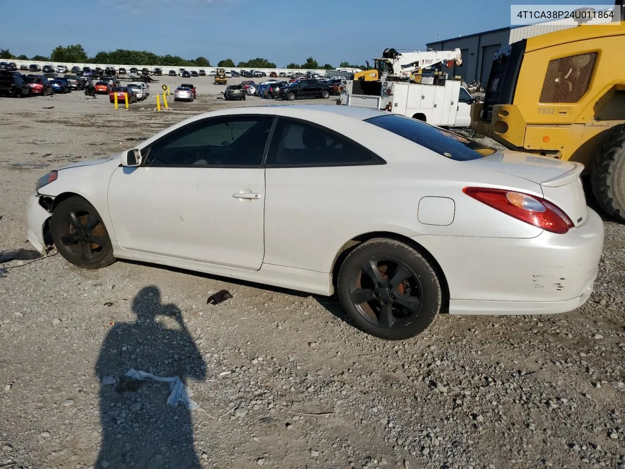 2004 Toyota Camry Solara Se VIN: 4T1CA38P24U011864 Lot: 63592064