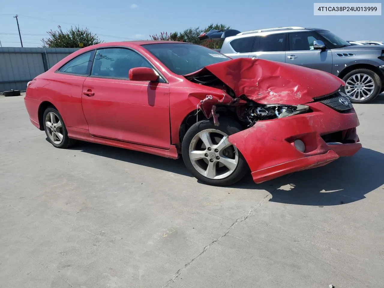 2004 Toyota Camry Solara Se VIN: 4T1CA38P24U013999 Lot: 66767124