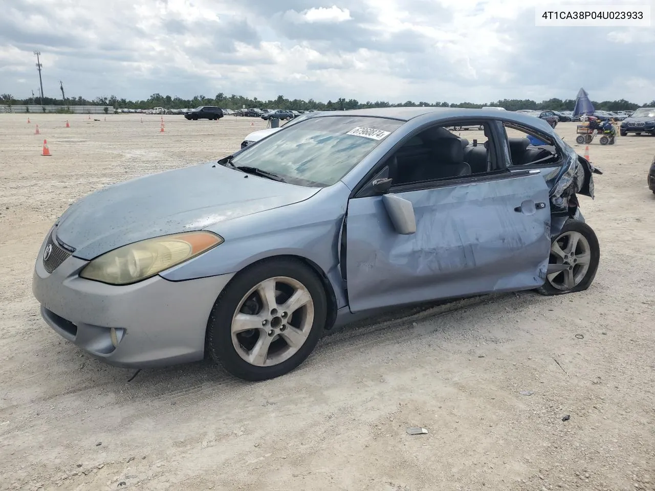 2004 Toyota Camry Solara Se VIN: 4T1CA38P04U023933 Lot: 67960874