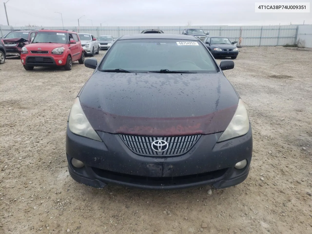 2004 Toyota Camry Solara Se VIN: 4T1CA38P74U009351 Lot: 68754253