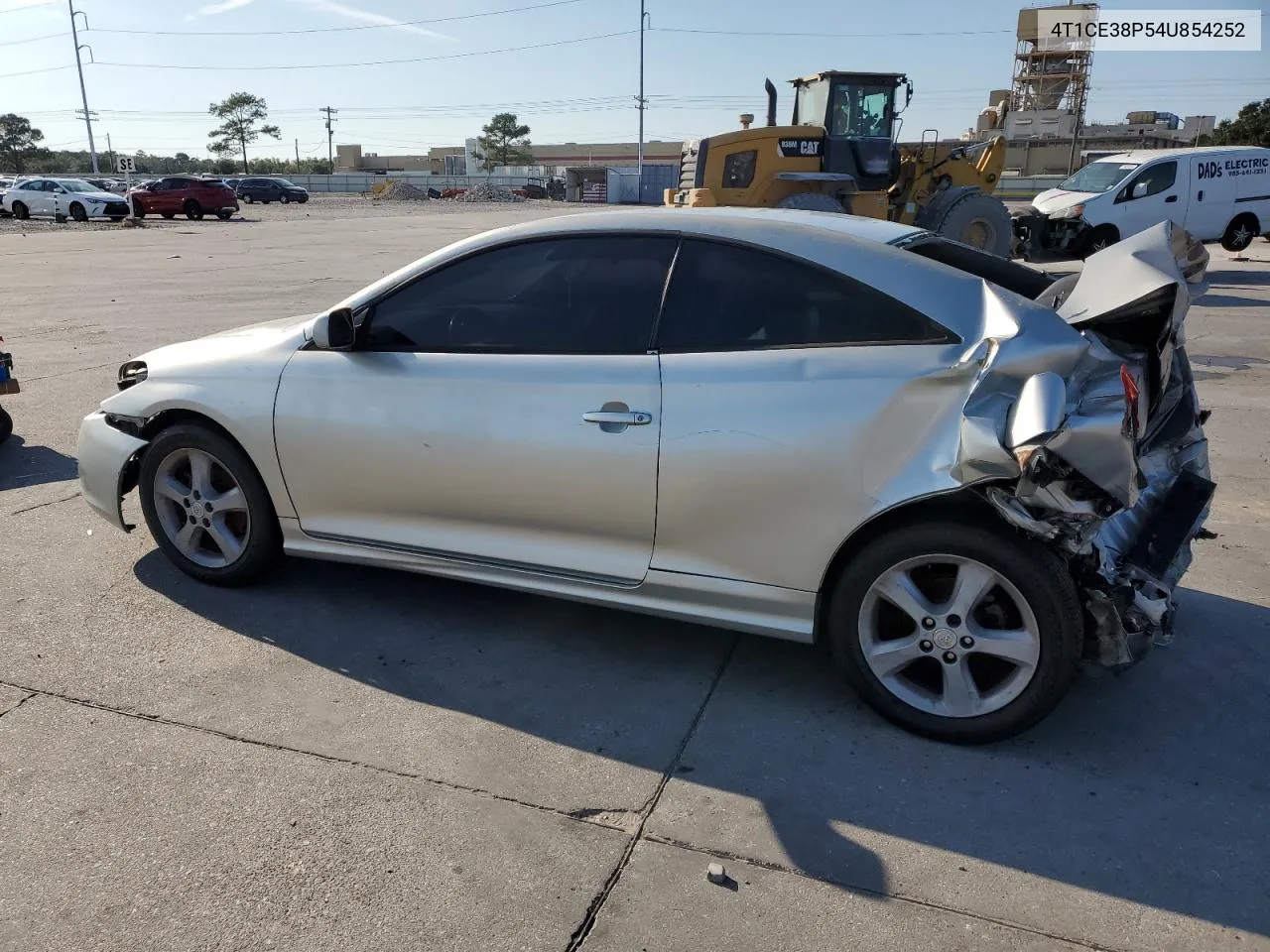 2004 Toyota Camry Solara Se VIN: 4T1CE38P54U854252 Lot: 69898674