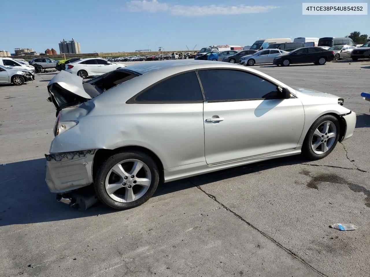 2004 Toyota Camry Solara Se VIN: 4T1CE38P54U854252 Lot: 69898674