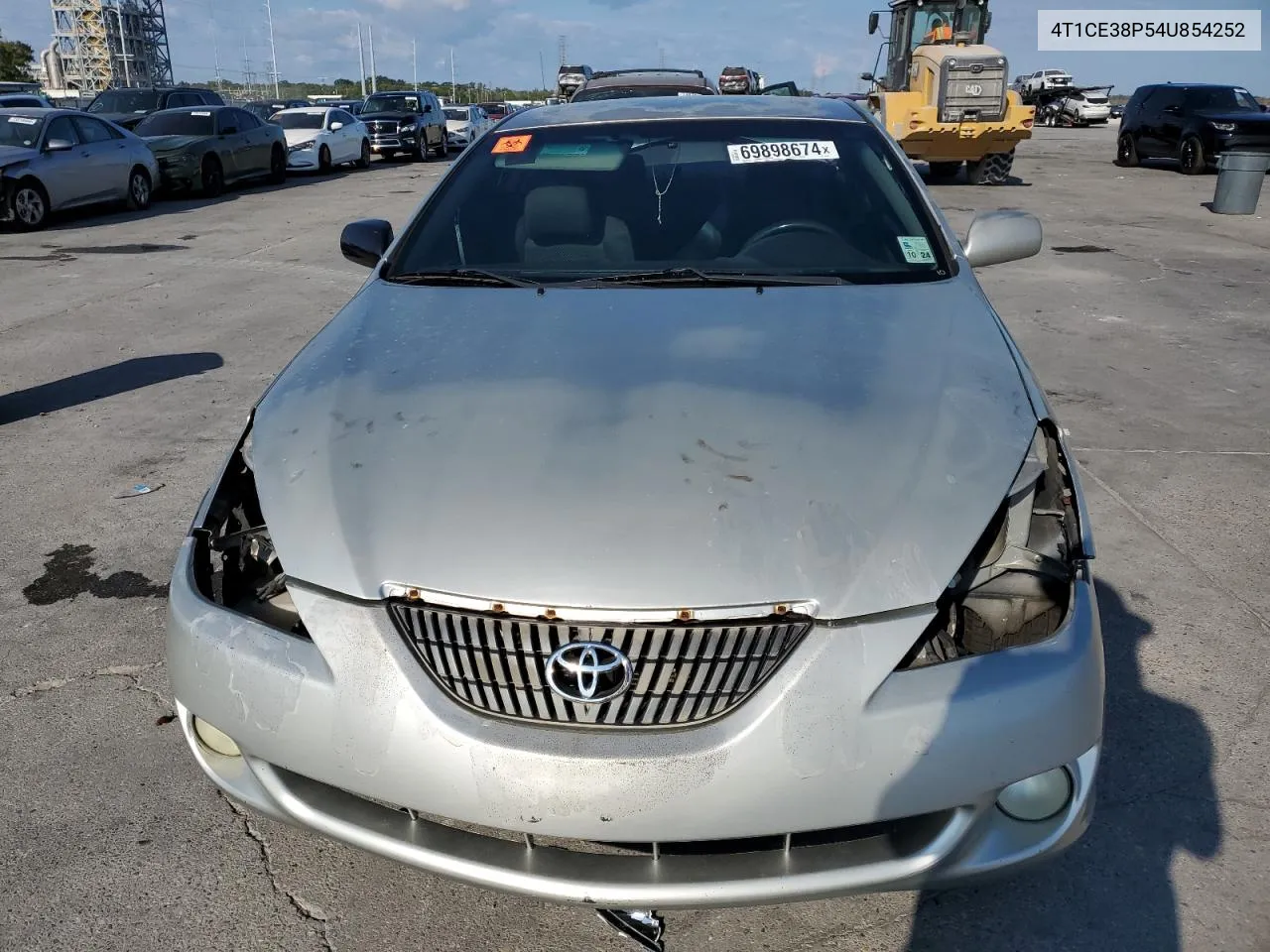 2004 Toyota Camry Solara Se VIN: 4T1CE38P54U854252 Lot: 69898674