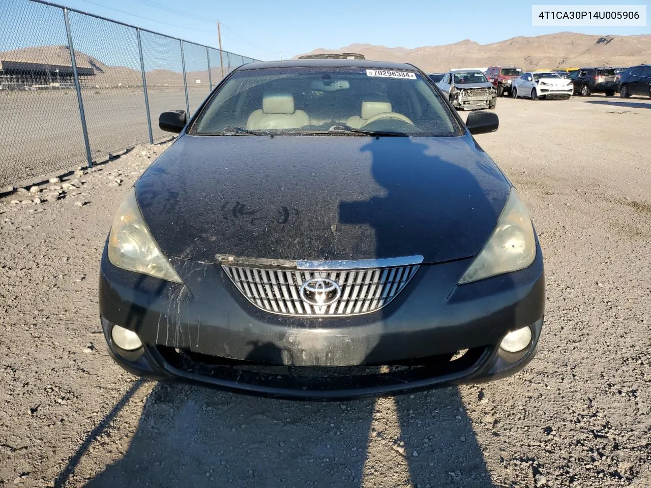 2004 Toyota Camry Solara Se VIN: 4T1CA30P14U005906 Lot: 70296334