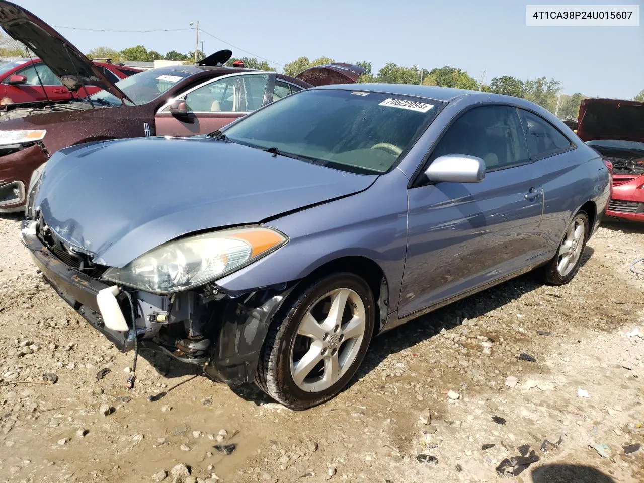 2004 Toyota Camry Solara Se VIN: 4T1CA38P24U015607 Lot: 70622094