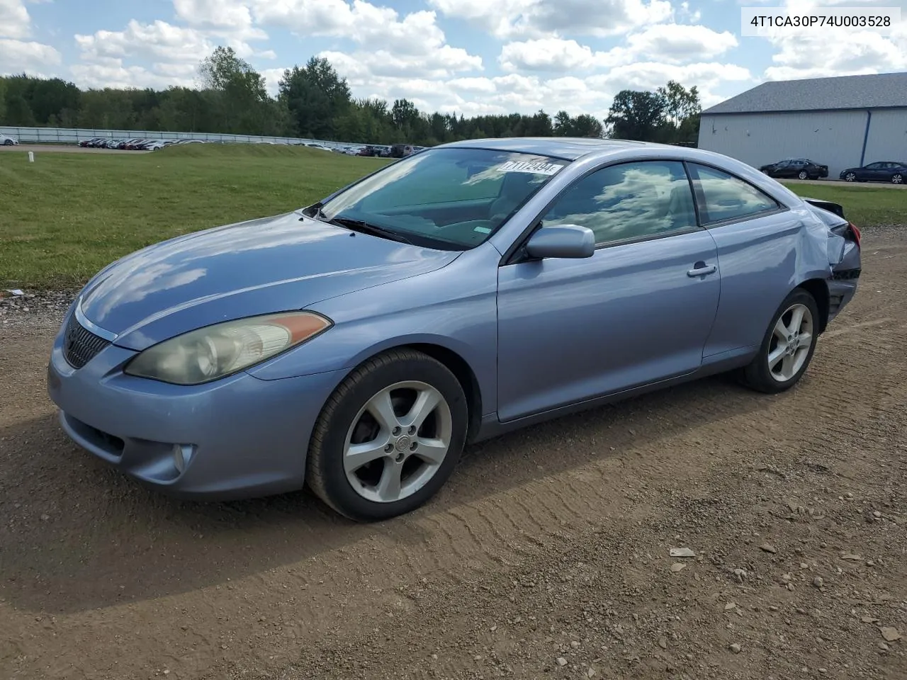 2004 Toyota Camry Solara Se VIN: 4T1CA30P74U003528 Lot: 71172494