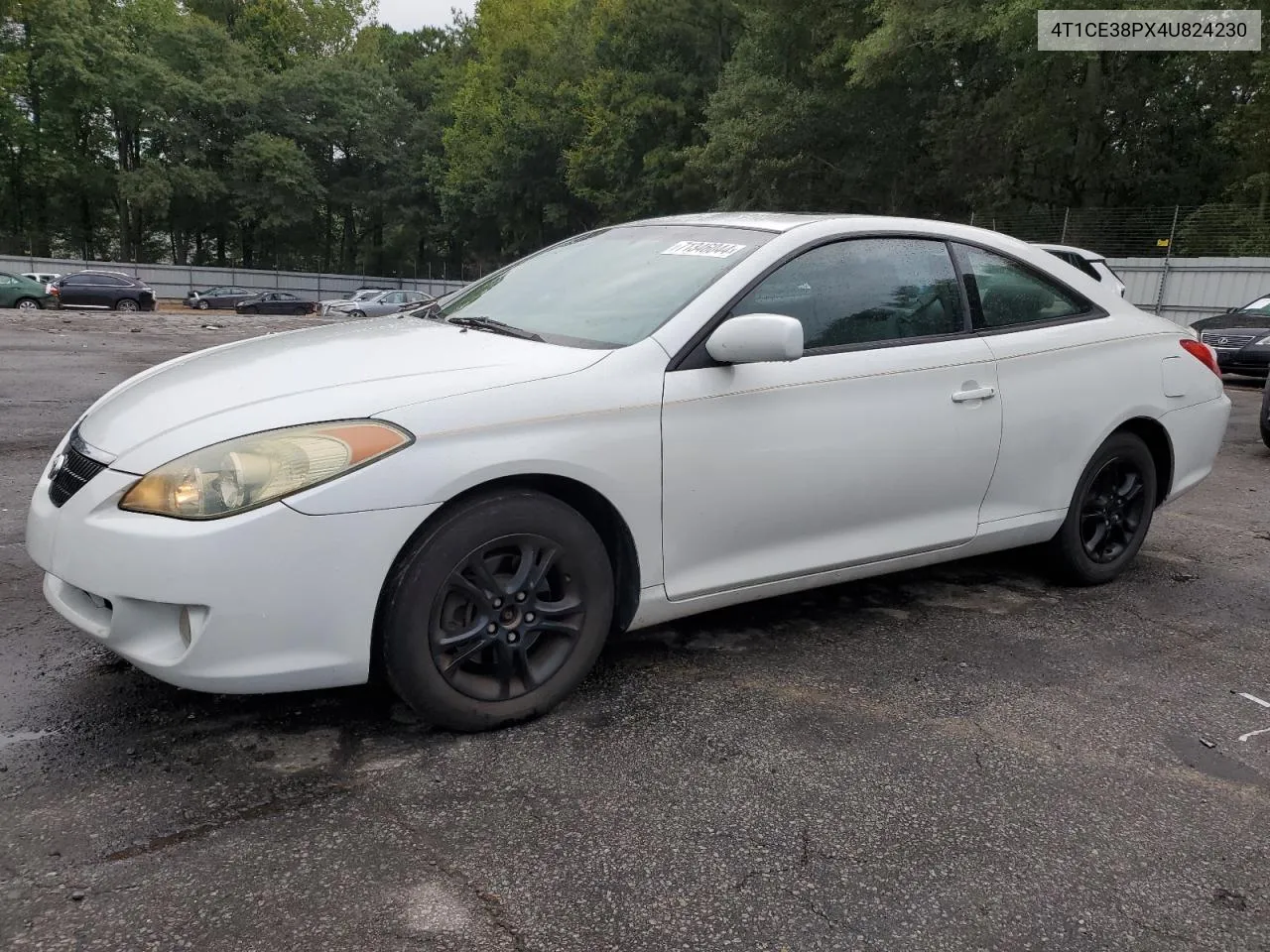 2004 Toyota Camry Solara Se VIN: 4T1CE38PX4U824230 Lot: 71346044