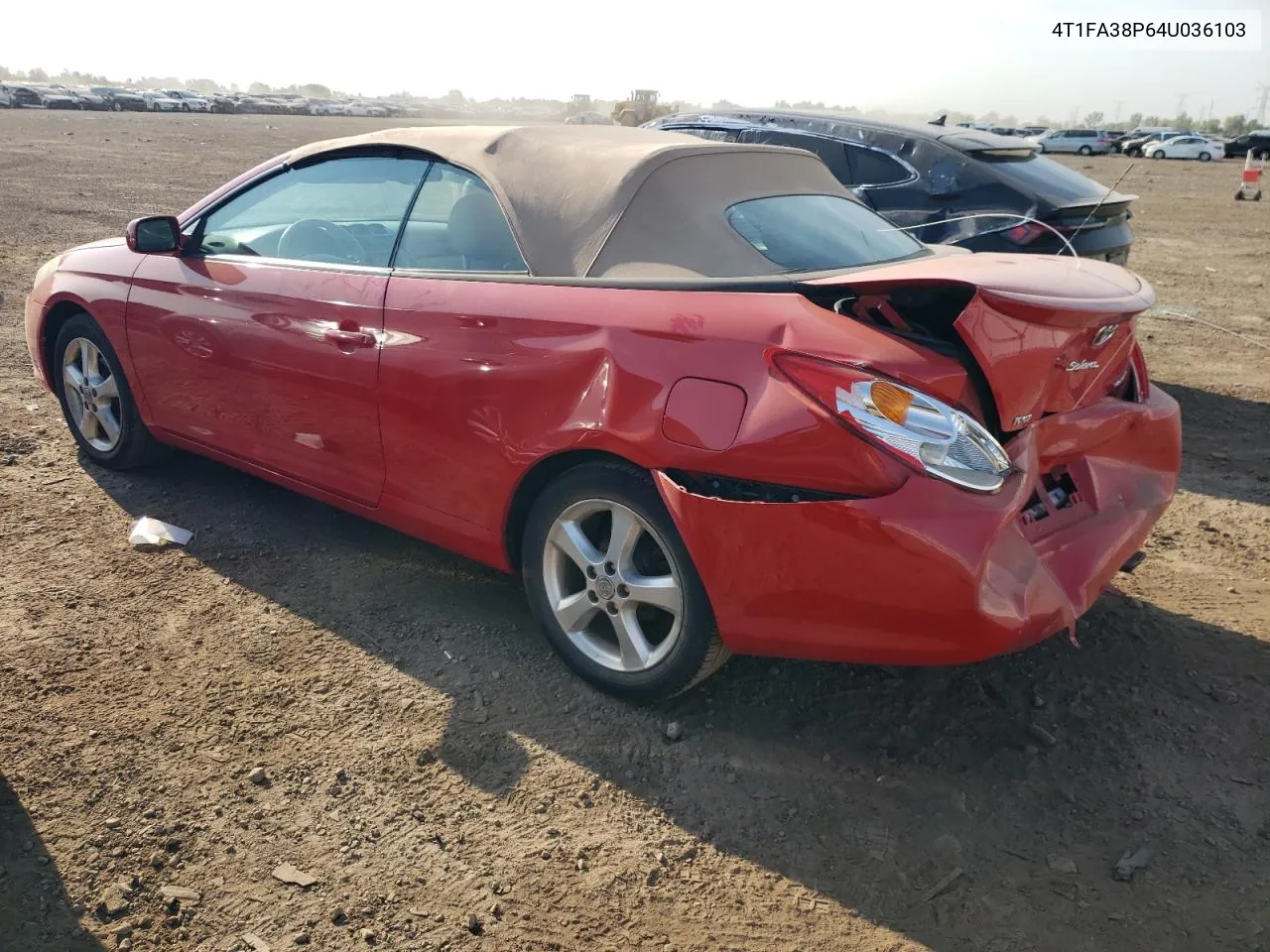 2004 Toyota Camry Solara Se VIN: 4T1FA38P64U036103 Lot: 71661304