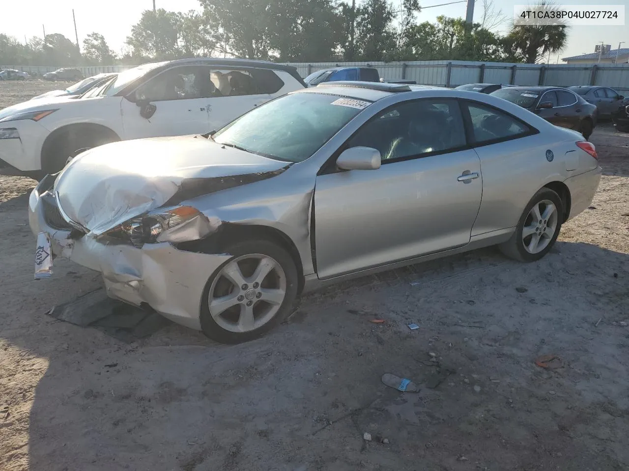 2004 Toyota Camry Solara Se VIN: 4T1CA38P04U027724 Lot: 72322394