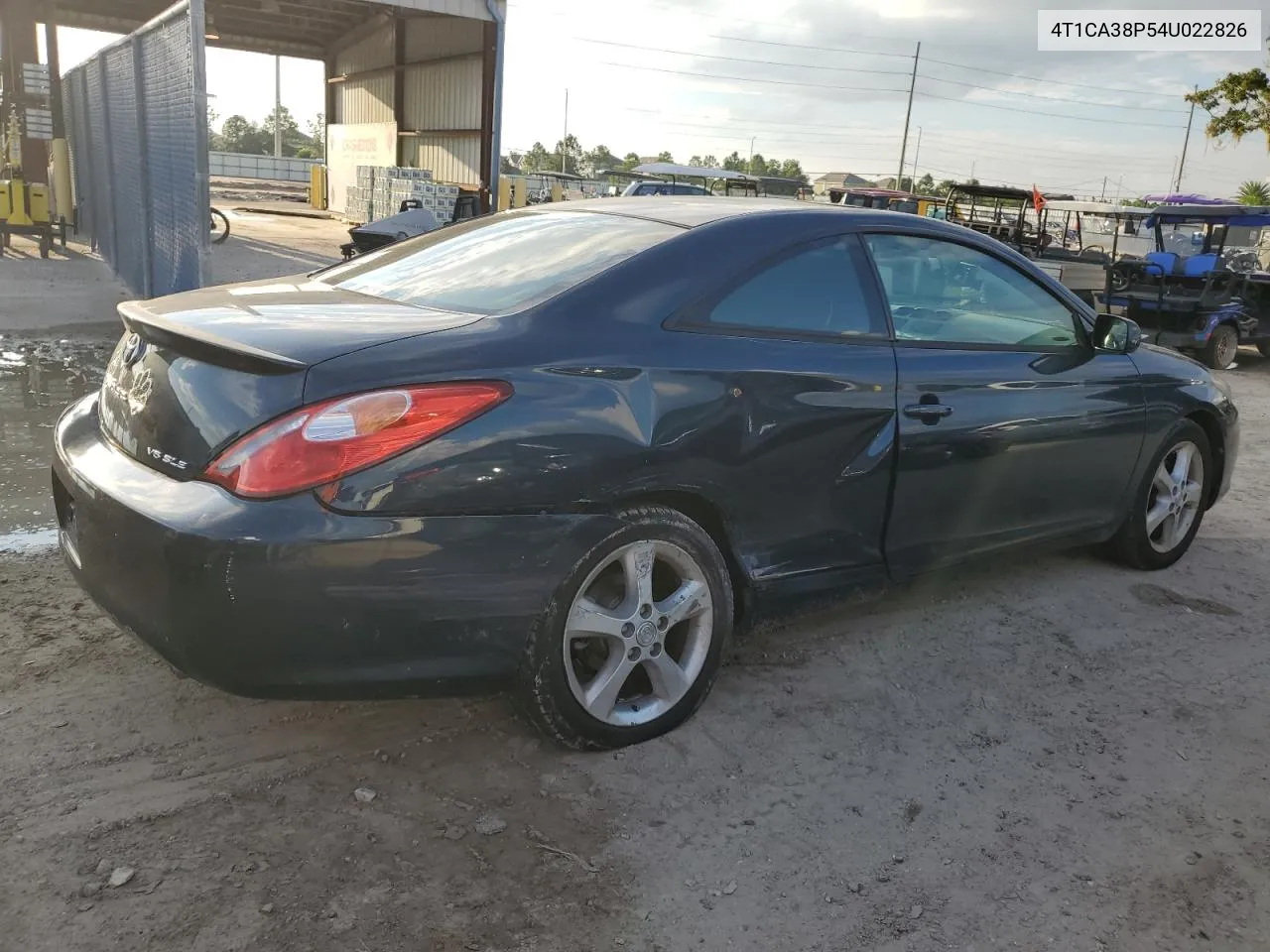 2004 Toyota Camry Solara Se VIN: 4T1CA38P54U022826 Lot: 72931144