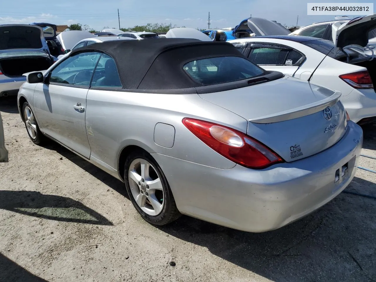 2004 Toyota Camry Solara Se VIN: 4T1FA38P44U032812 Lot: 73932034