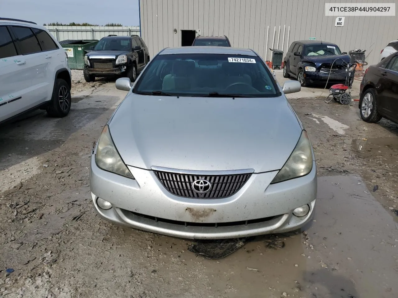 2004 Toyota Camry Solara Se VIN: 4T1CE38P44U904297 Lot: 74271034