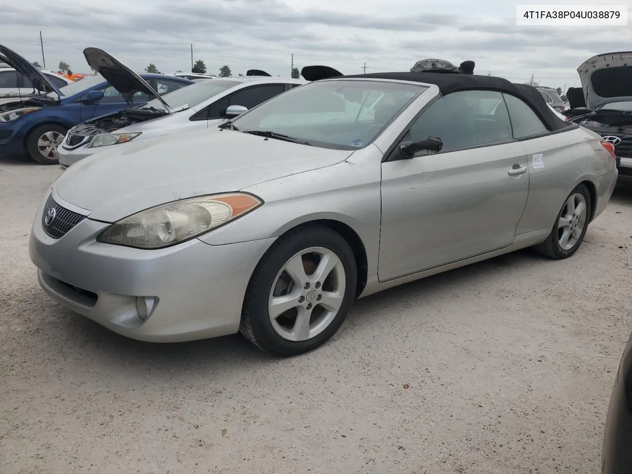 2004 Toyota Camry Solara Se VIN: 4T1FA38P04U038879 Lot: 74352164