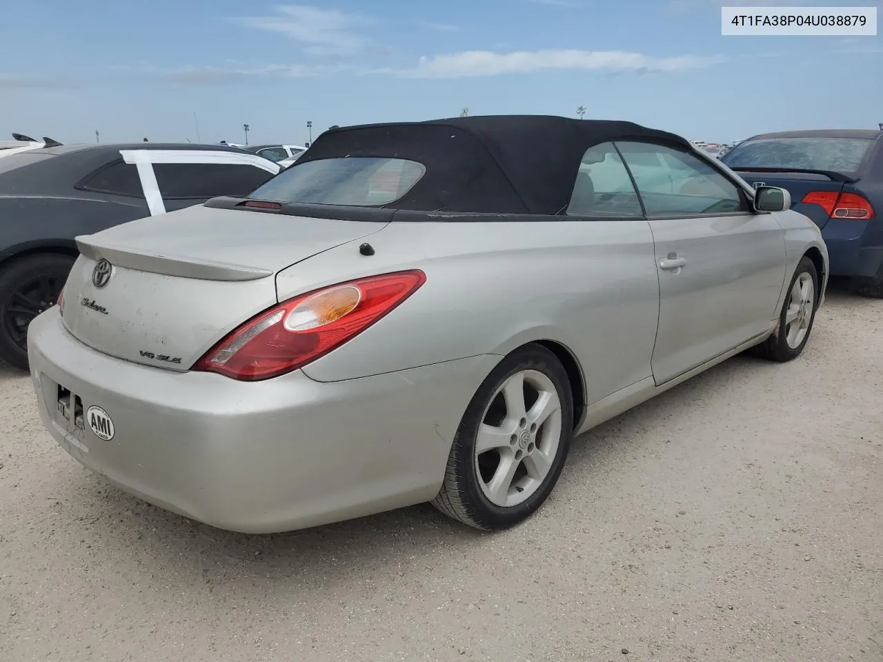 2004 Toyota Camry Solara Se VIN: 4T1FA38P04U038879 Lot: 74352164