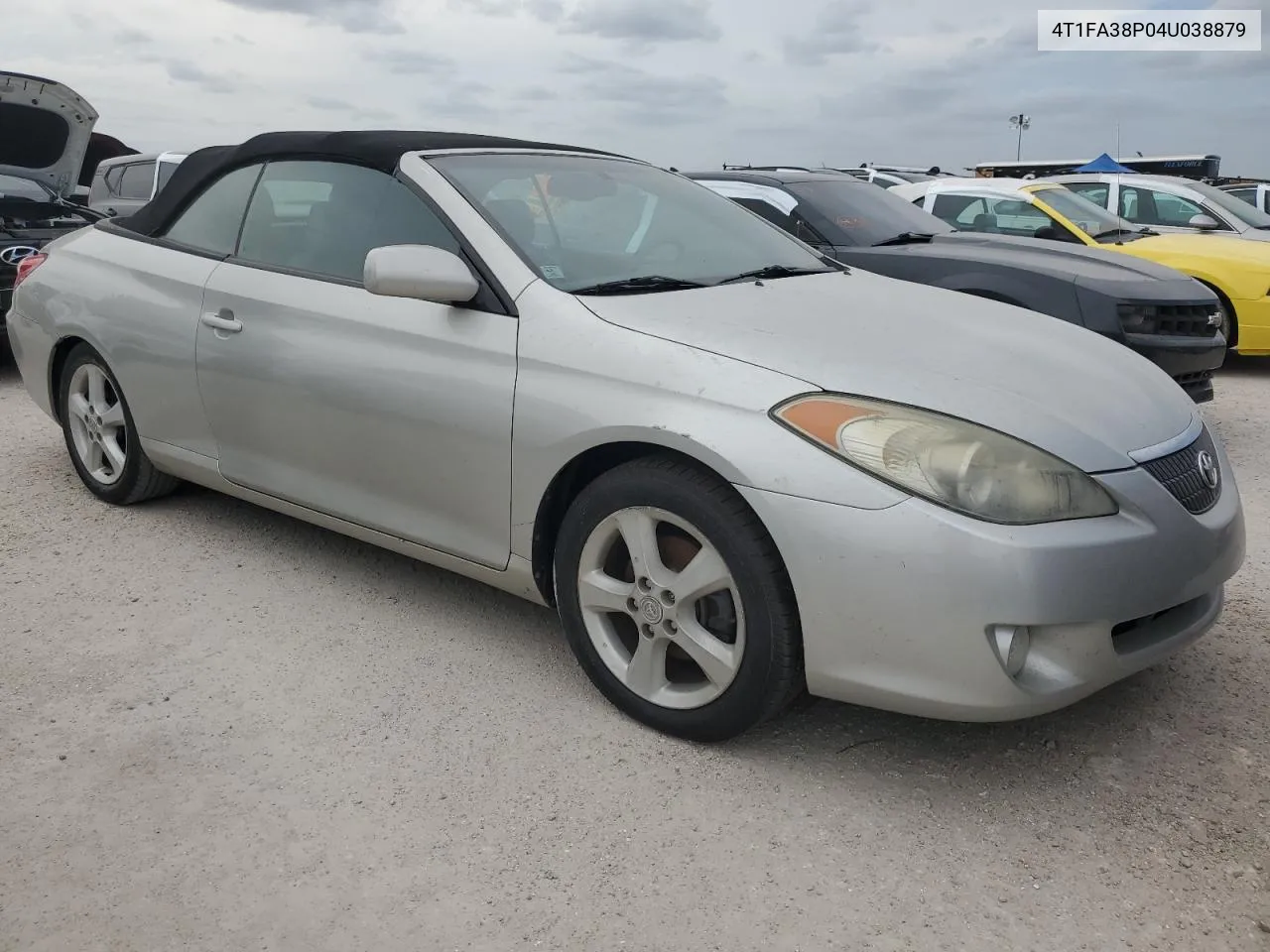 2004 Toyota Camry Solara Se VIN: 4T1FA38P04U038879 Lot: 74352164