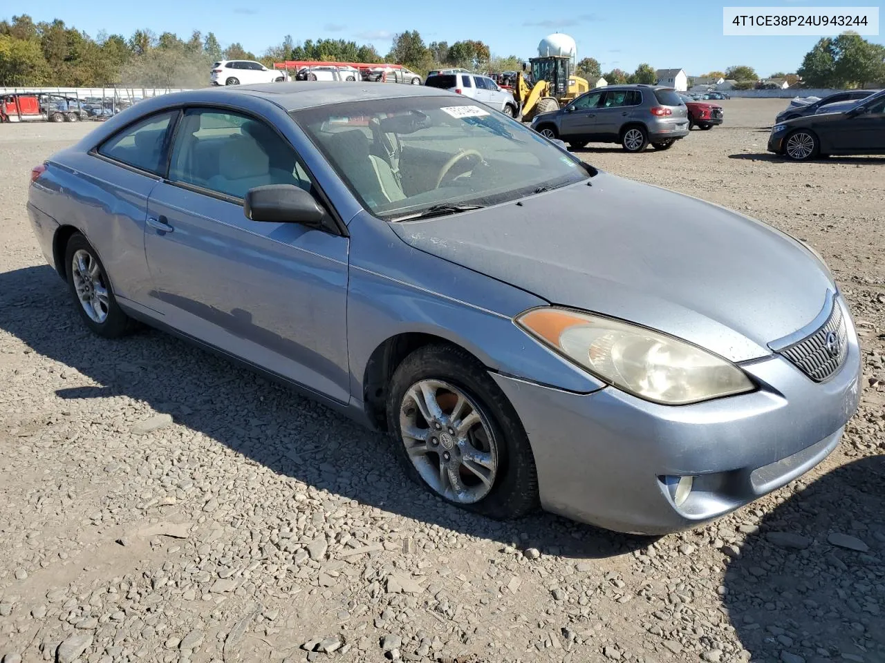 2004 Toyota Camry Solara Se VIN: 4T1CE38P24U943244 Lot: 75314964