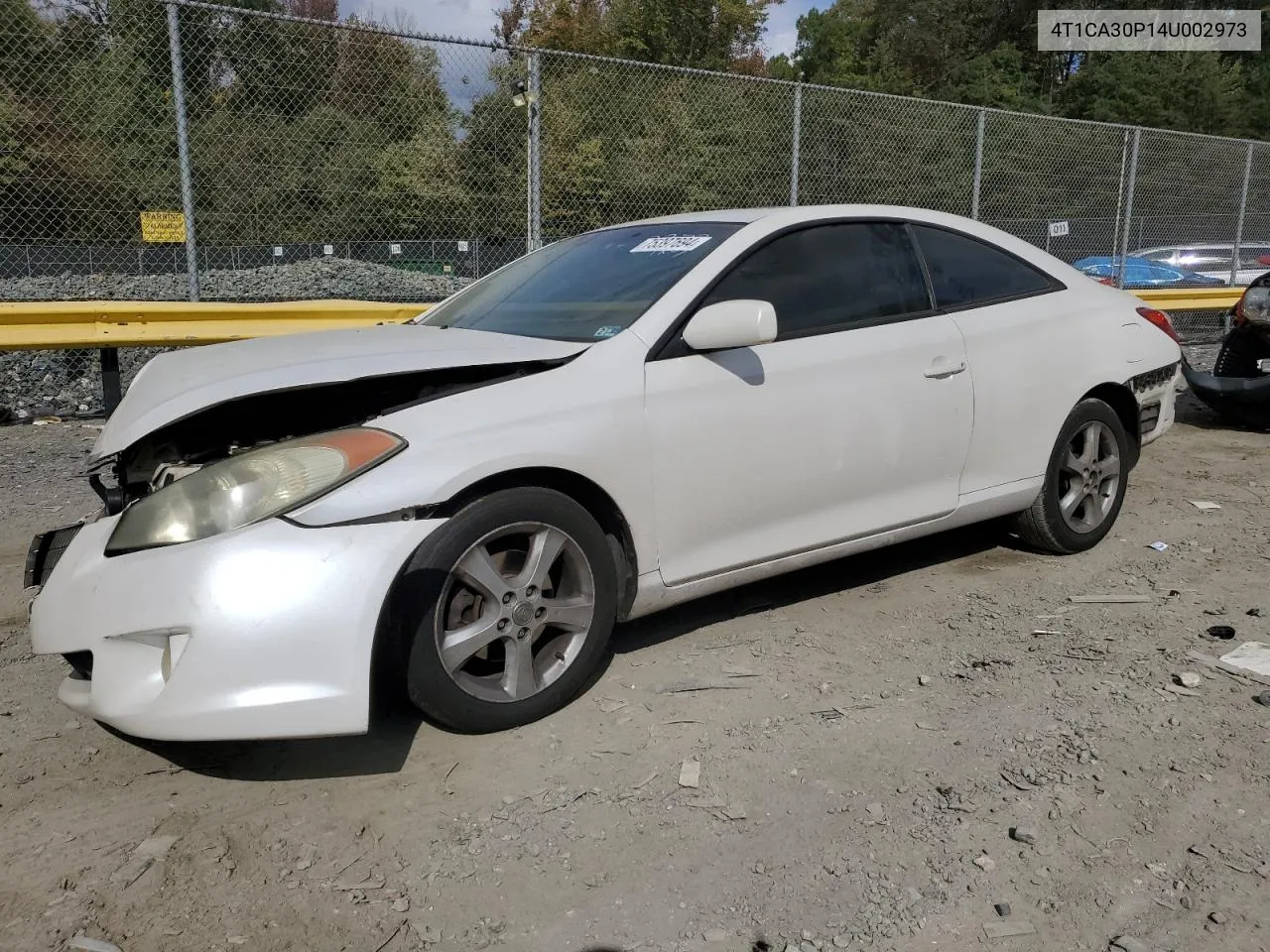 2004 Toyota Camry Solara Se VIN: 4T1CA30P14U002973 Lot: 75397694