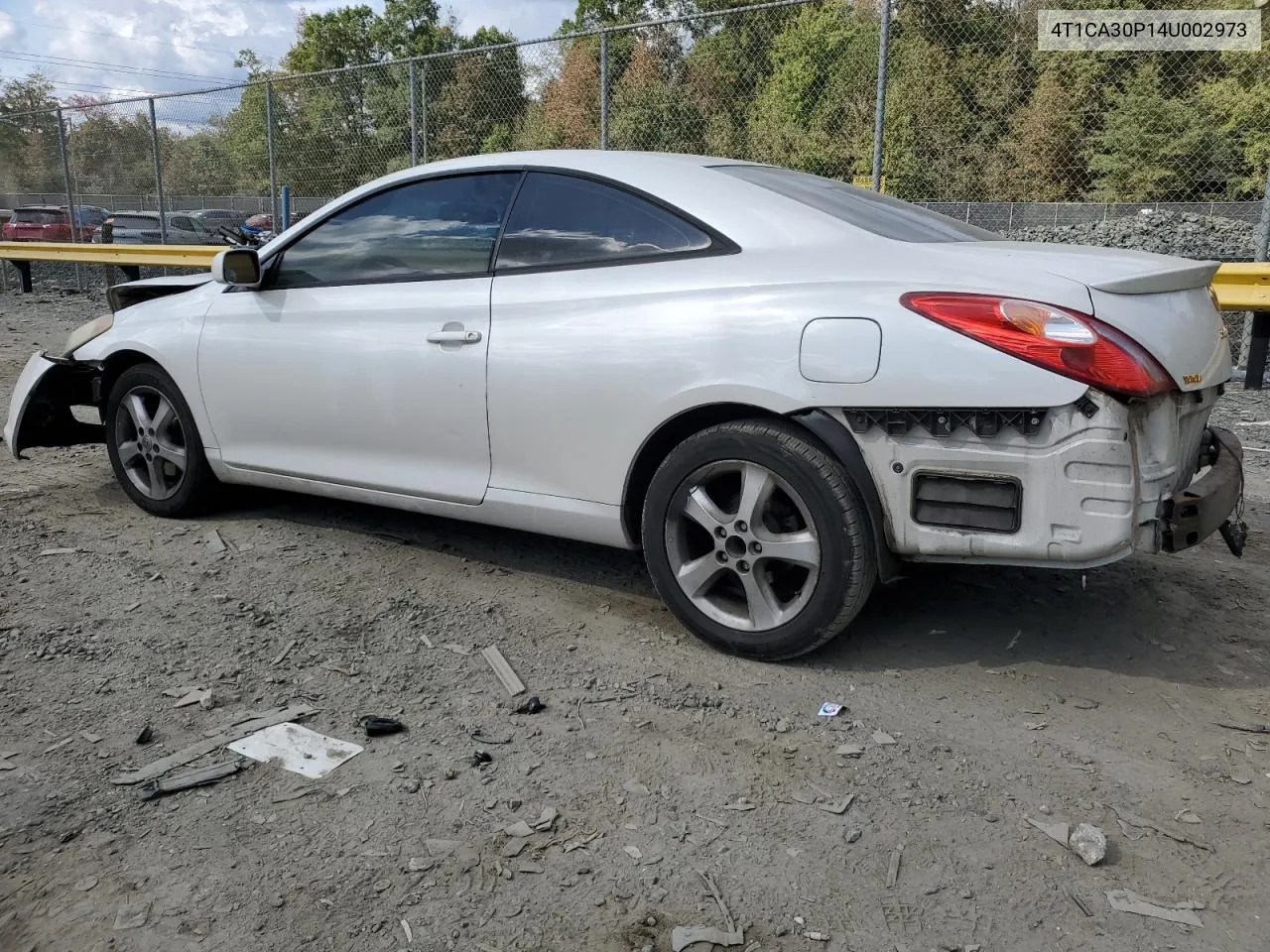 2004 Toyota Camry Solara Se VIN: 4T1CA30P14U002973 Lot: 75397694