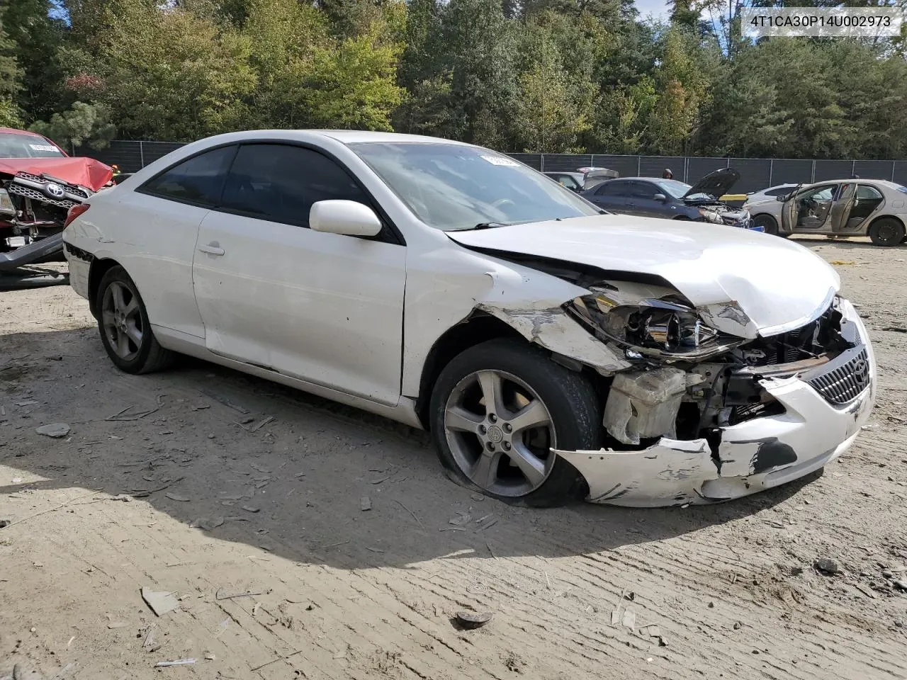 2004 Toyota Camry Solara Se VIN: 4T1CA30P14U002973 Lot: 75397694