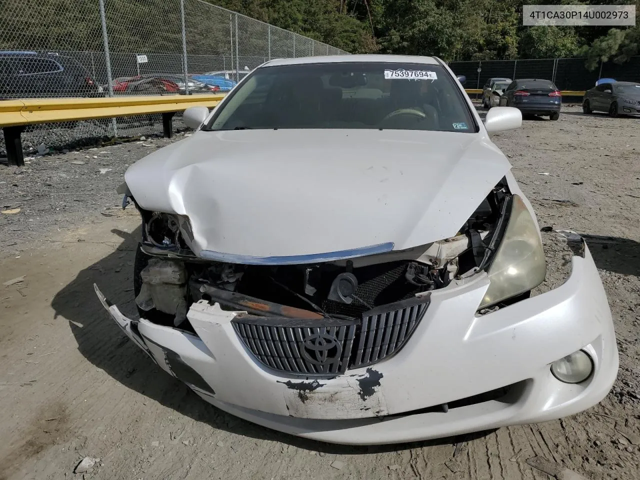 2004 Toyota Camry Solara Se VIN: 4T1CA30P14U002973 Lot: 75397694