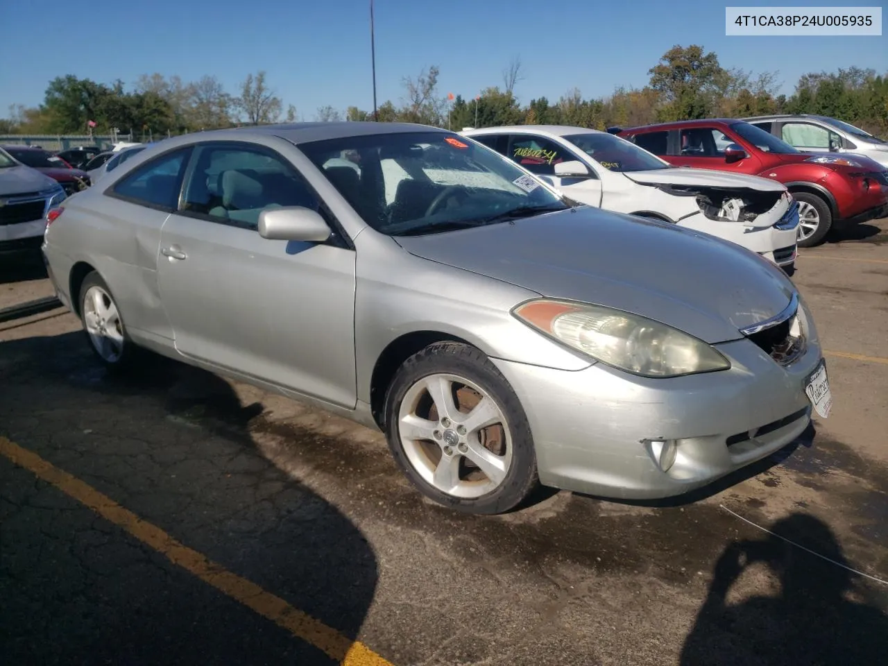 2004 Toyota Camry Solara Se VIN: 4T1CA38P24U005935 Lot: 75446684