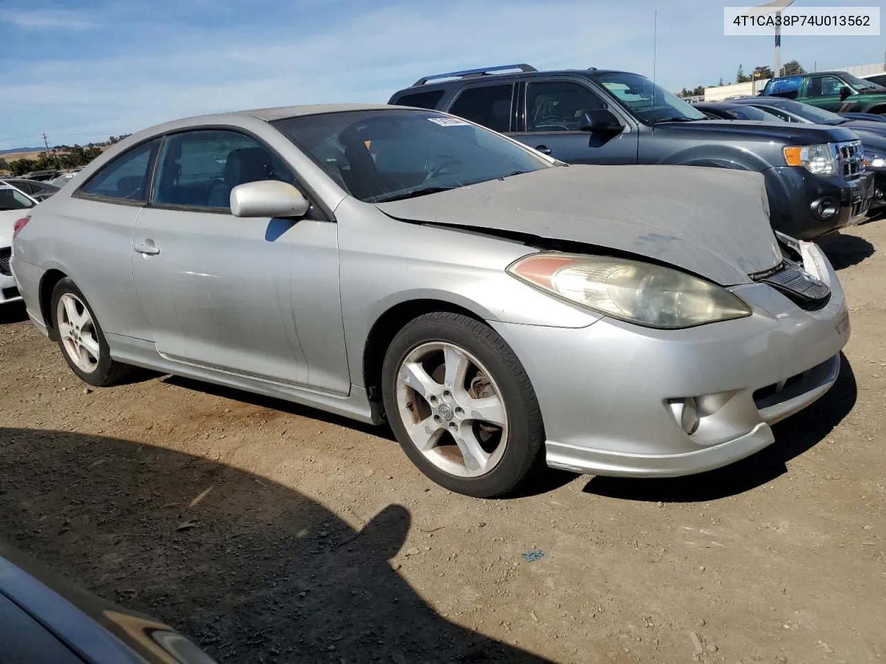 2004 Toyota Camry Solara Se VIN: 4T1CA38P74U013562 Lot: 75476544