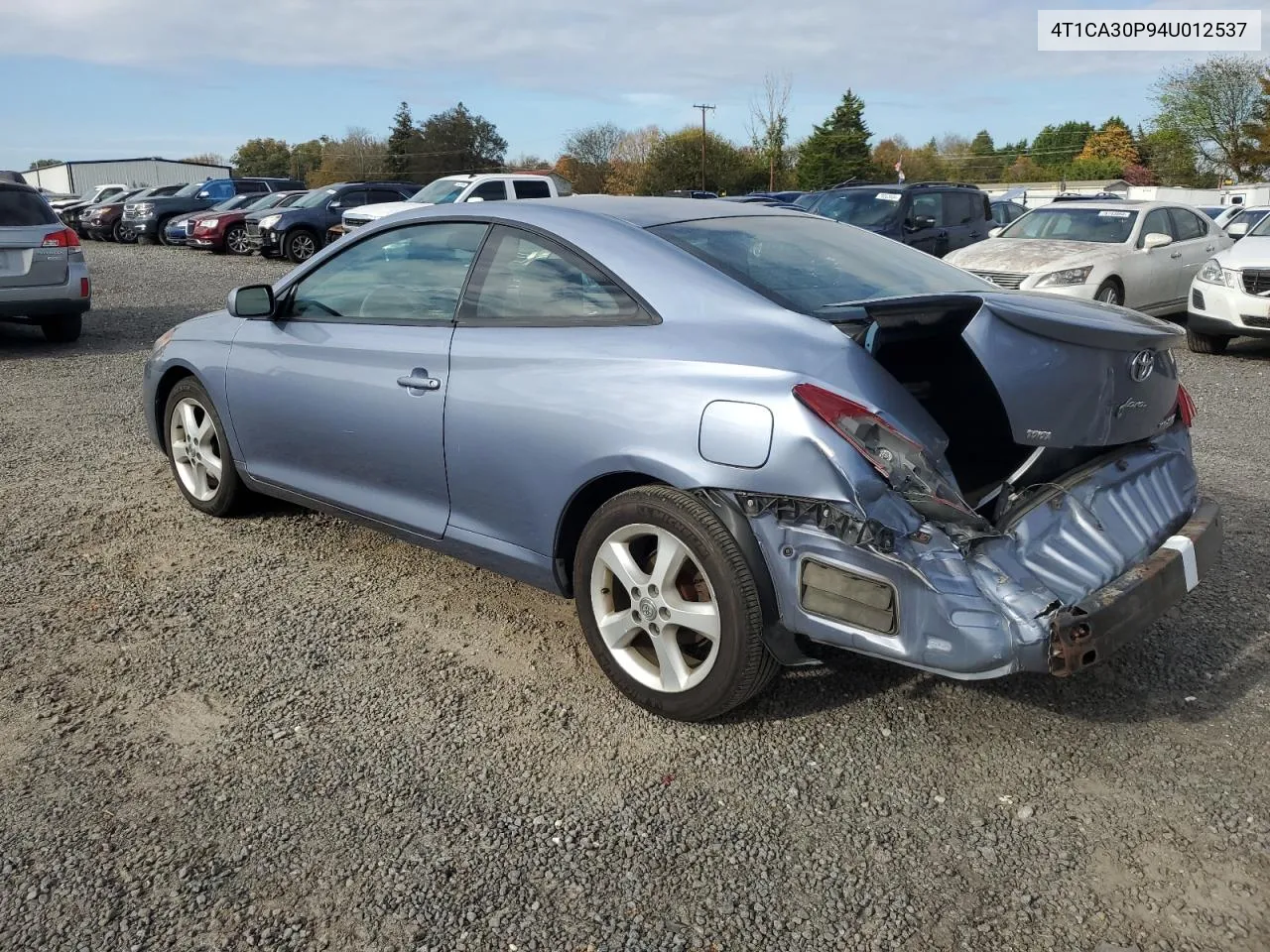 4T1CA30P94U012537 2004 Toyota Camry Solara Se